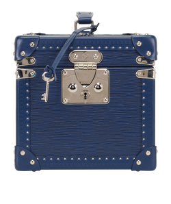 Boite Flacons, Epi Leather, Blue, 1112760, K/M, 3*